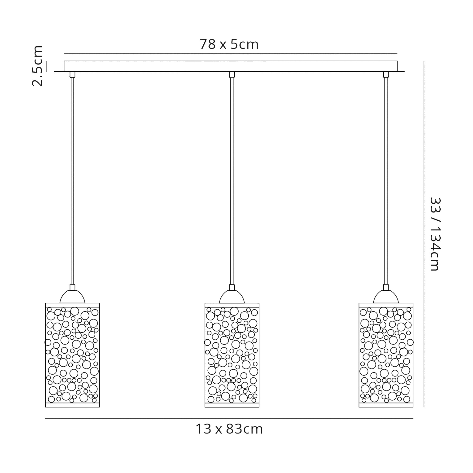 Charon Ceiling Lights Deco Linear Fittings